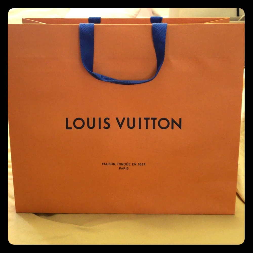 LV shopping bag!